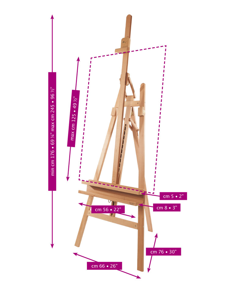 M 11 A B E F Art Supporters, Wooden Easel Instructions Pdf